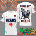 Green Day X Chicago Bears Football T Shirt - Limotees LLC