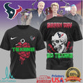 Green Day X Houston Texans Skull Heart Grenade Mashup T Shirt - Limotees LLC