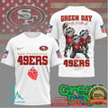 Green Day X San Francisco 49Ers Football T Shirt - Limotees LLC
