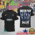 Green Day x Dallas Cowboys American Idiot Mashup T Shirt - Limotees LLC