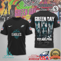 Green Day x Philadelphia Eagles Punk Football Graphic Tee - Limotees LLC