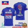 Haiti FIFA World Cup 2026 Global Soccer Fan T Shirt - Limotees LLC
