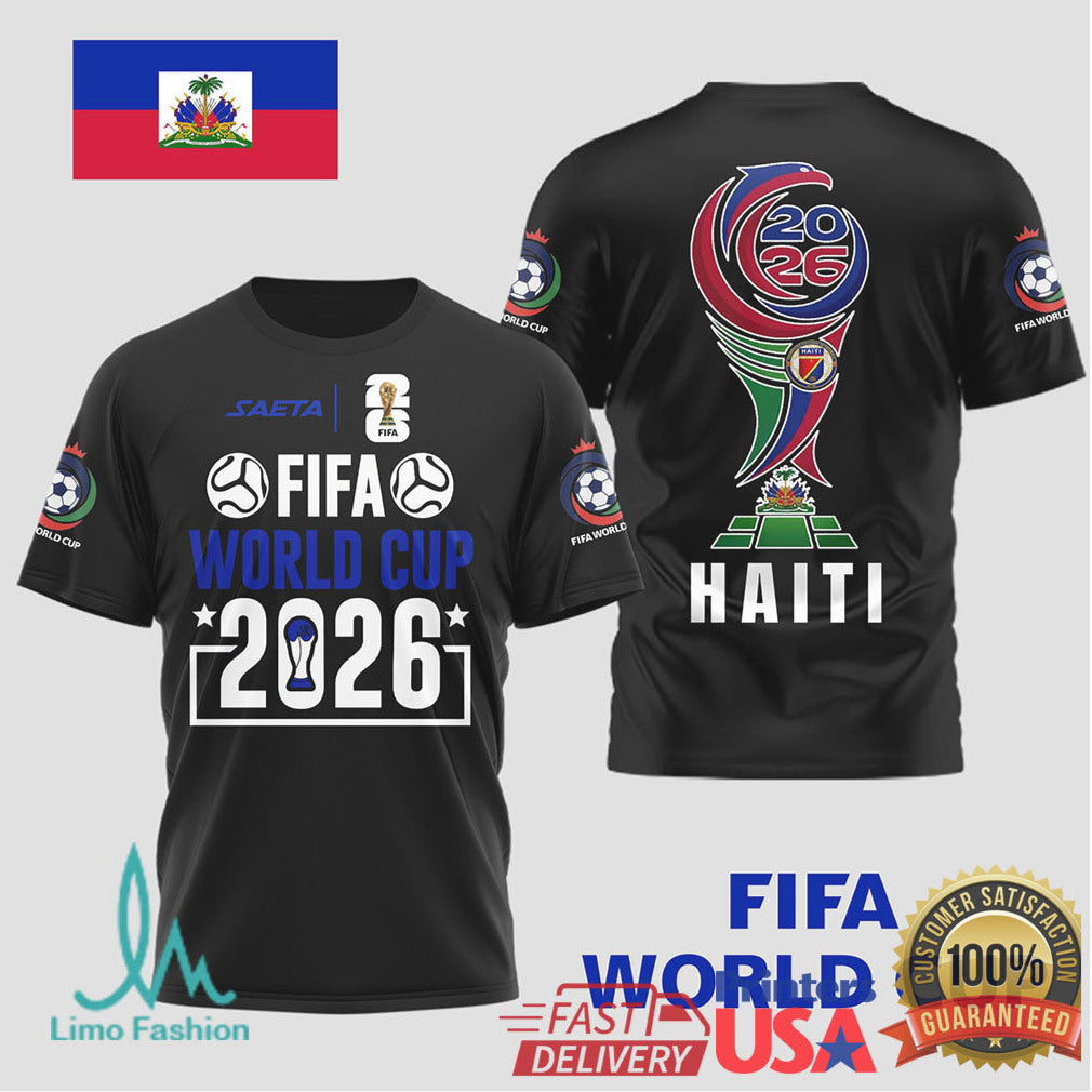 Haiti FIFA World Cup 2026 Global Soccer Fan T Shirt - Limotees LLC