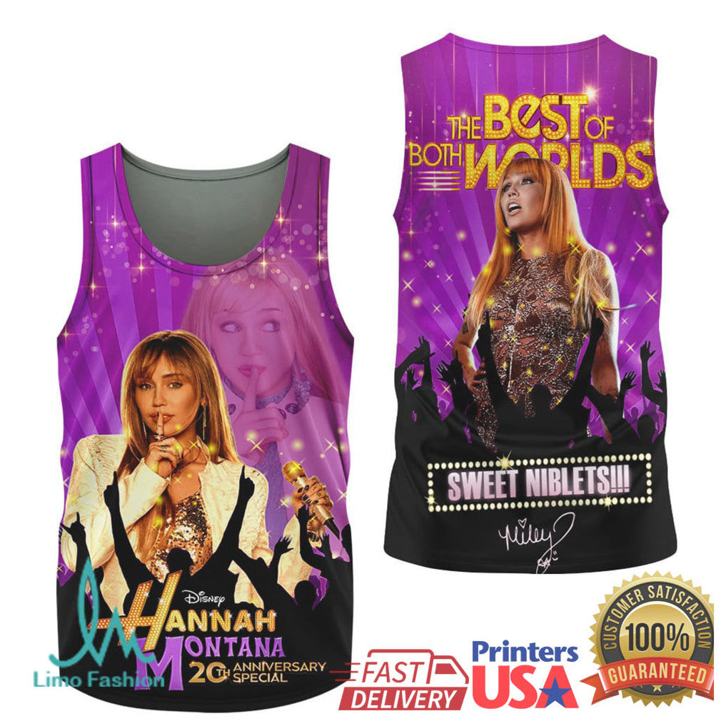 Hannah Montana 20th Anniversary Special Best of Both Worlds All Over Print T Shirt - Limotees LLC
