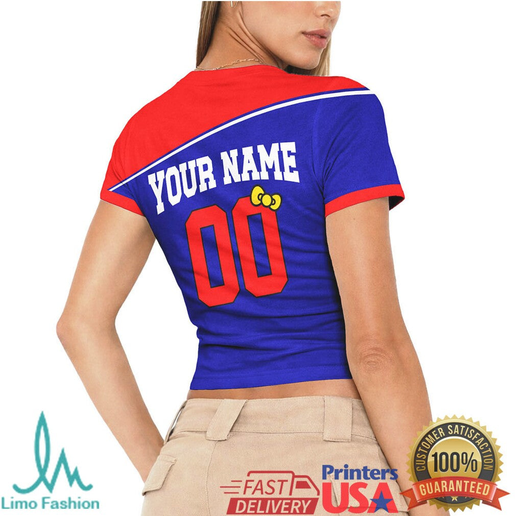 Hello Australia Girl Custom Soccer Jersey T Shirt Personalized Name Australia Fan Apparel - Limotees LLC