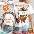 Hello Kitty Clemson Tigers Basketball Game Day T Shirt - Limotees LLC