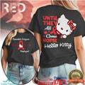 Hello Kitty R.E.D. Friday T Shirt Remember Everyone Deployed Support Tee - Limotees LLC