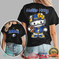 Hello Kitty X Los Angeles Rams Nfl Football Kawaii Tshirt - Limotees LLC