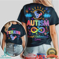 Houston Texans Autism Awareness T Shirt Neurodiversity Support NFL T Shirt
