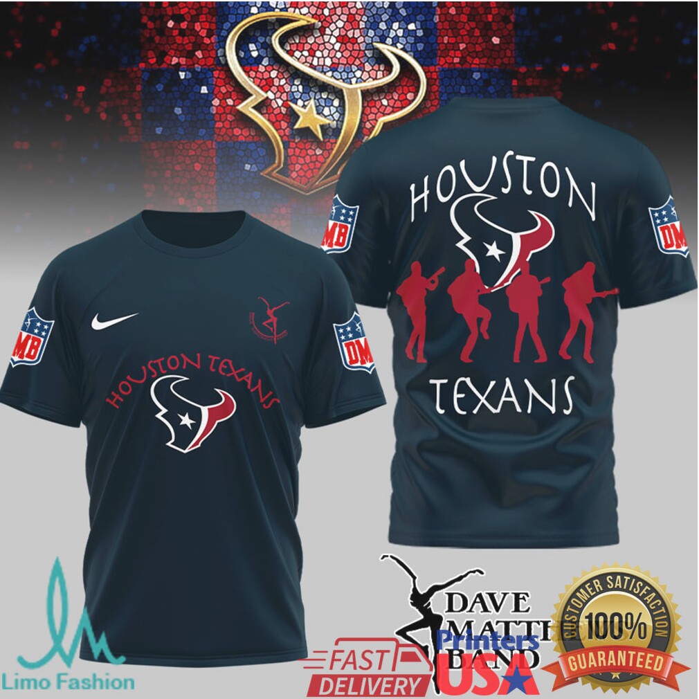 Houston Texans Dave Matthews Band DMB Music & Football Shirt - Limotees LLC