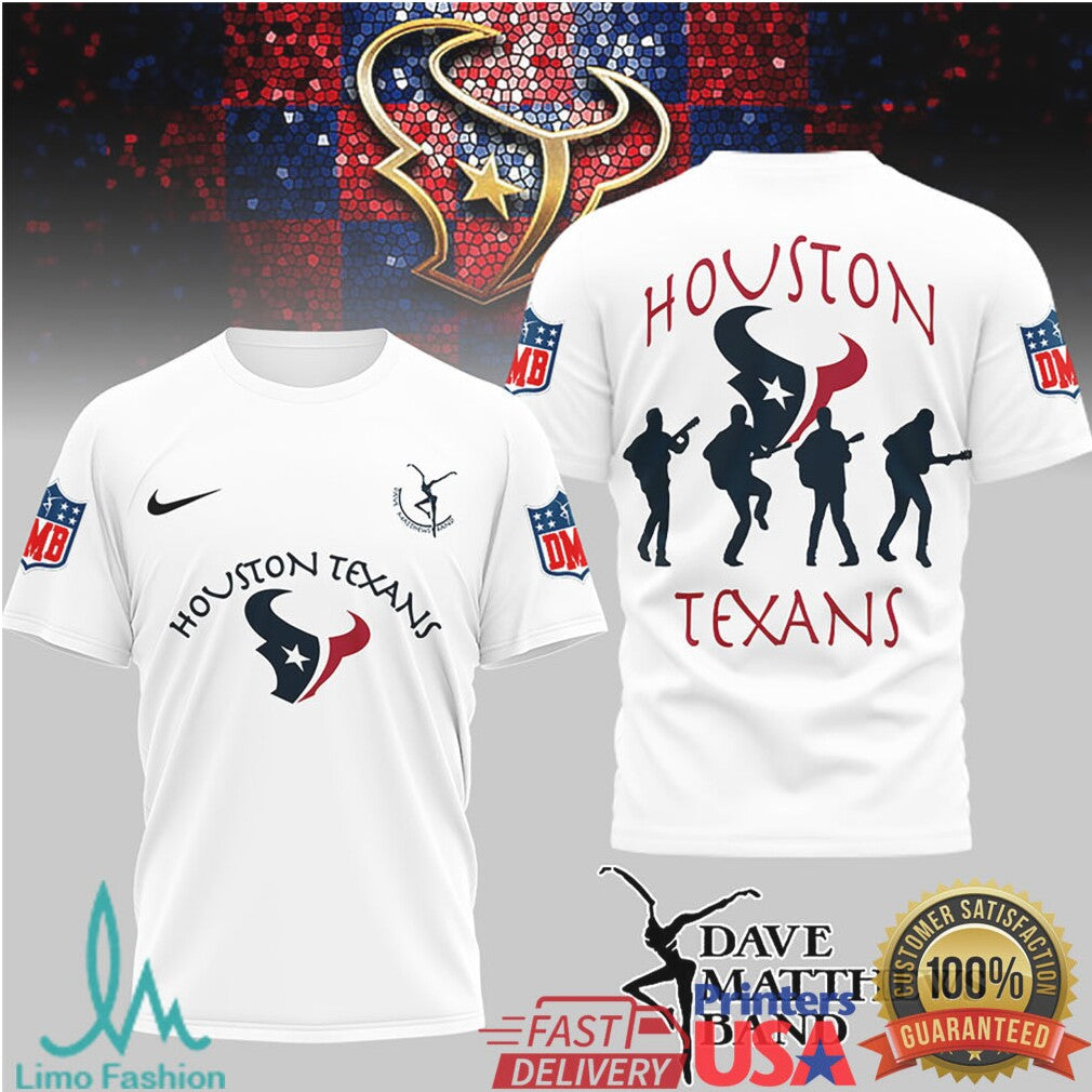 Houston Texans Dave Matthews Band DMB Music & Football Shirt - Limotees LLC