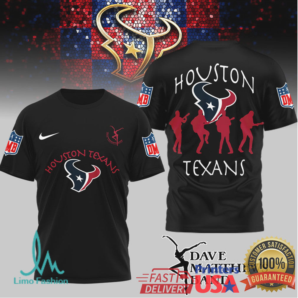 Houston Texans Dave Matthews Band DMB Music & Football Shirt - Limotees LLC