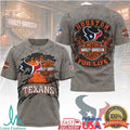 Houston Texans Harley Davidson For Life T Shirt - Limotees LLC