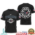 Houston Texans Mechanic Build Repair T Shirt - Limotees LLC