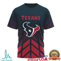 Houston Texans NFL Flag Play Football Performance Graphic Tee - Limotees LLC