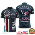 Houston Texans Personalized 250 Years USA Anniversary 1776 2026 - Limotees LLC