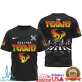 Houston Texans Rock Band Mashup T Shirt Vintage NFL Fan T Shirt - Limotees LLC