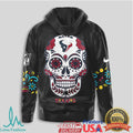 Houston Texans Sugar Skull T Shirt NFL Day of the Dead Mexican Folk Art