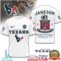 Houston Texans x Jameson Irish Whiskey Sine Metu Graphic T Shirt - Limotees LLC
