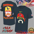 Hulk Hogan Hulkamania Houston Texans NFL Mashup T Shirt - Limotees LLC