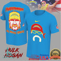 Hulk Hogan Hulkamania Los Angeles Chargers NFL Mashup T Shirt - Limotees LLC