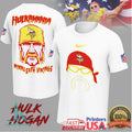 Hulk Hogan Hulkamania Minnesota Vikings NFL Mashup T Shirt - Limotees LLC