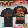 I Am A Simple Man I Like Hot Rods and Washington Commanders T Shirt - Limotees LLC