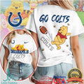 Indianapolis Colts Official NFL Winnie The Pooh Go Shirt - Limotees LLC