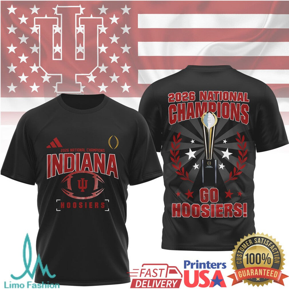 Indiana Hoosiers 2026 National Champions Trophy Design - Limotees LLC