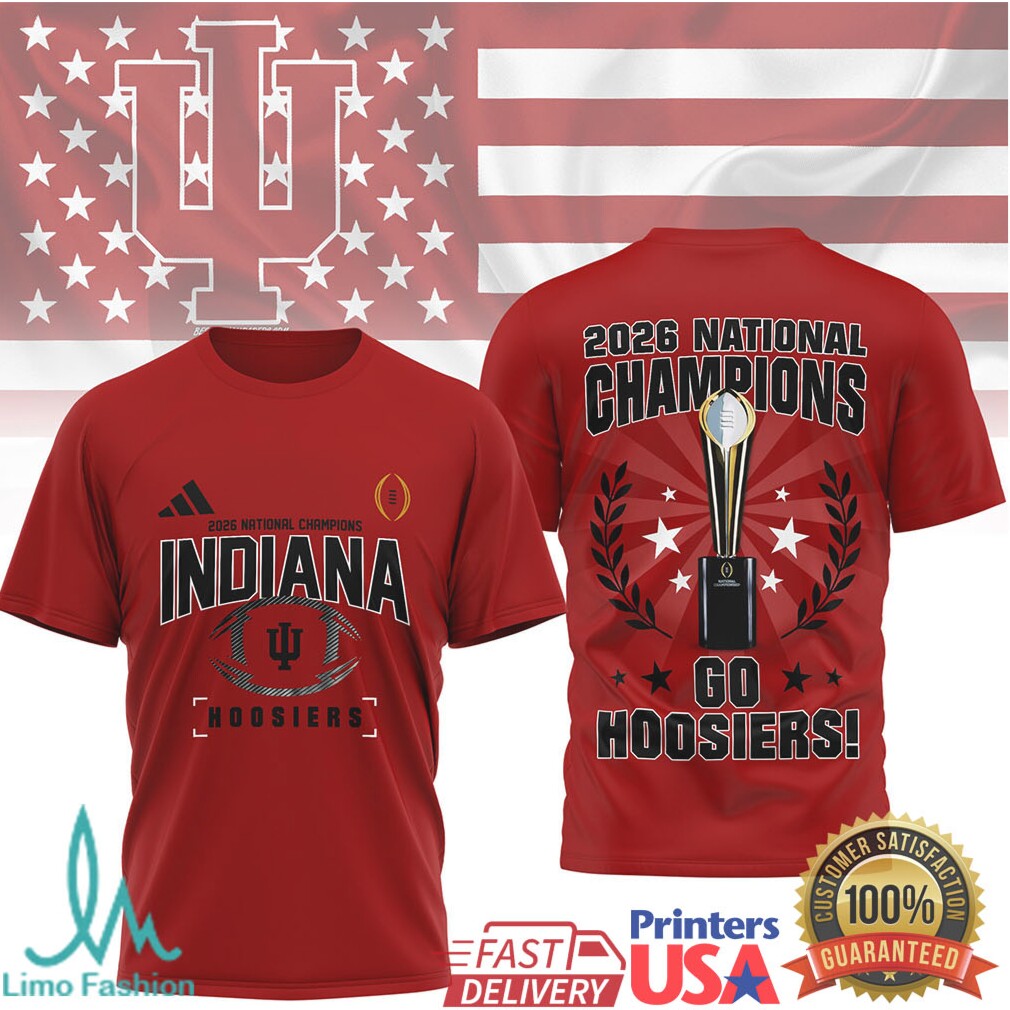 Indiana Hoosiers 2026 National Champions Trophy Design - Limotees LLC
