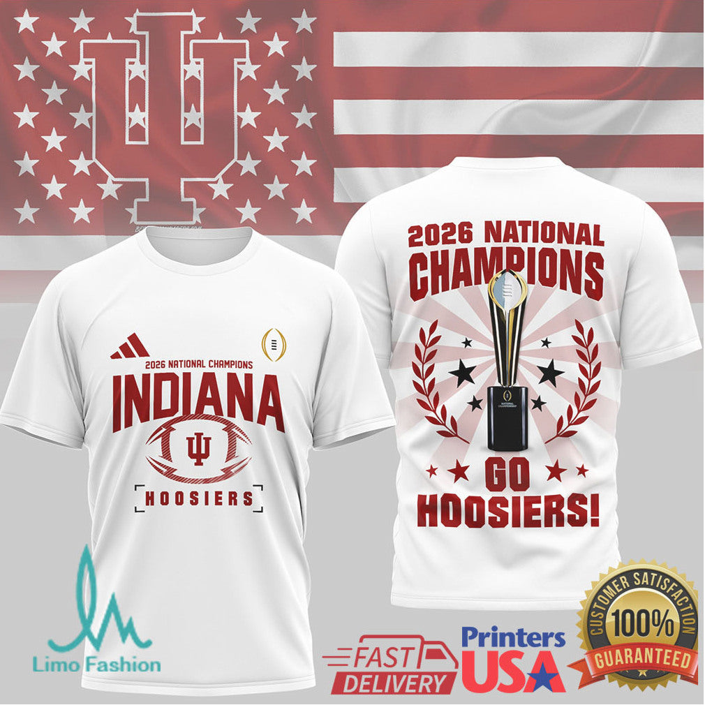 Indiana Hoosiers 2026 National Champions Trophy Design - Limotees LLC