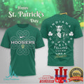 Indiana Hoosiers St. Patrick's Day Celtic Knot Lucky T Shirt - Limotees LLC