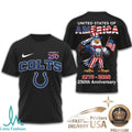 Indianapolis Colts 250th Anniversary Patriotic Eagle T Shirt - Limotees LLC