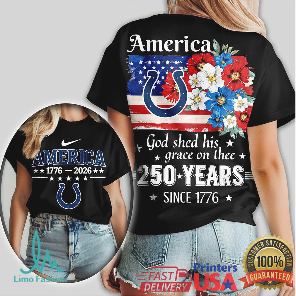 Indianapolis Colts America 250 Years Since 1776 Anniversary Shirt - Limotees LLC