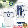Indianapolis Colts Arborist Tree Service American Flag T Shirt - Limotees LLC