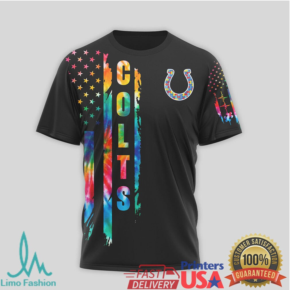 Indianapolis Colts Autism Awareness See The Able Not The Label T Shirt