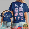 Indianapolis Colts BTS Army Forever T Shirt Bangtan Football Fandom Gear - Limotees LLC