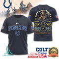 Indianapolis Colts Buffalo Soldiers US Army 1866 1944 Legacy T Shirt - Limotees LLC