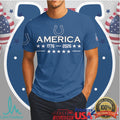Indianapolis Colts Happy 250th Anniversary America Skull NFL T Shirt - Limotees LLC