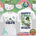 Indianapolis Colts Hello Kitty St. Patrick's Day Shamrock T Shirt - Limotees LLC
