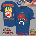 Indianapolis Colts Hulk Hogan Hulkamania NFL Fan Mashup Tee - Limotees LLC