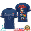 Indianapolis Colts Jimmy Buffett Parrot Head Mascot T Shirt - Limotees LLC