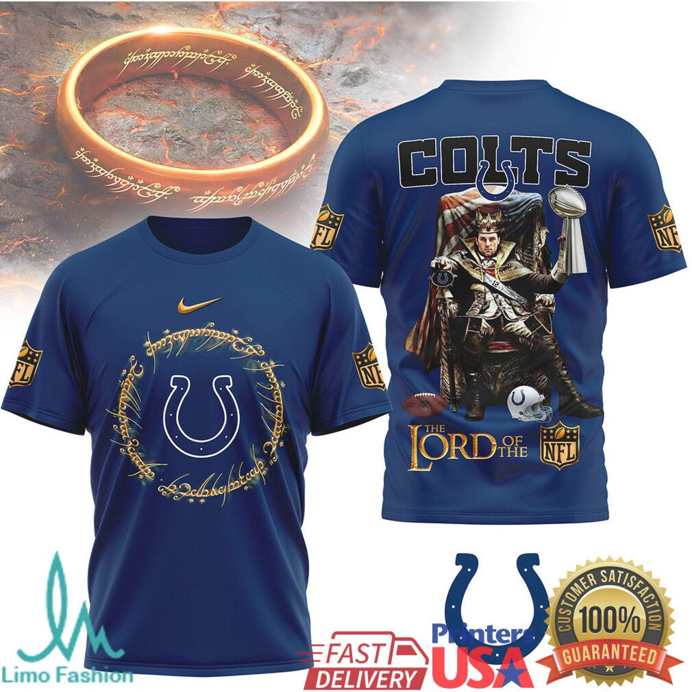 Indianapolis Colts Lord Of The Nfl King Design Tshirt