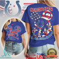 Indianapolis Colts Mickey & Friends 250 Years of Freedom T Shirt - Limotees LLC