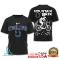 Indianapolis Colts Mountain Biker Gear Men's Go Colts Biking Shirt - Limotees LLC