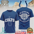 Indianapolis Colts Official NFL Route 66 3D Shirt