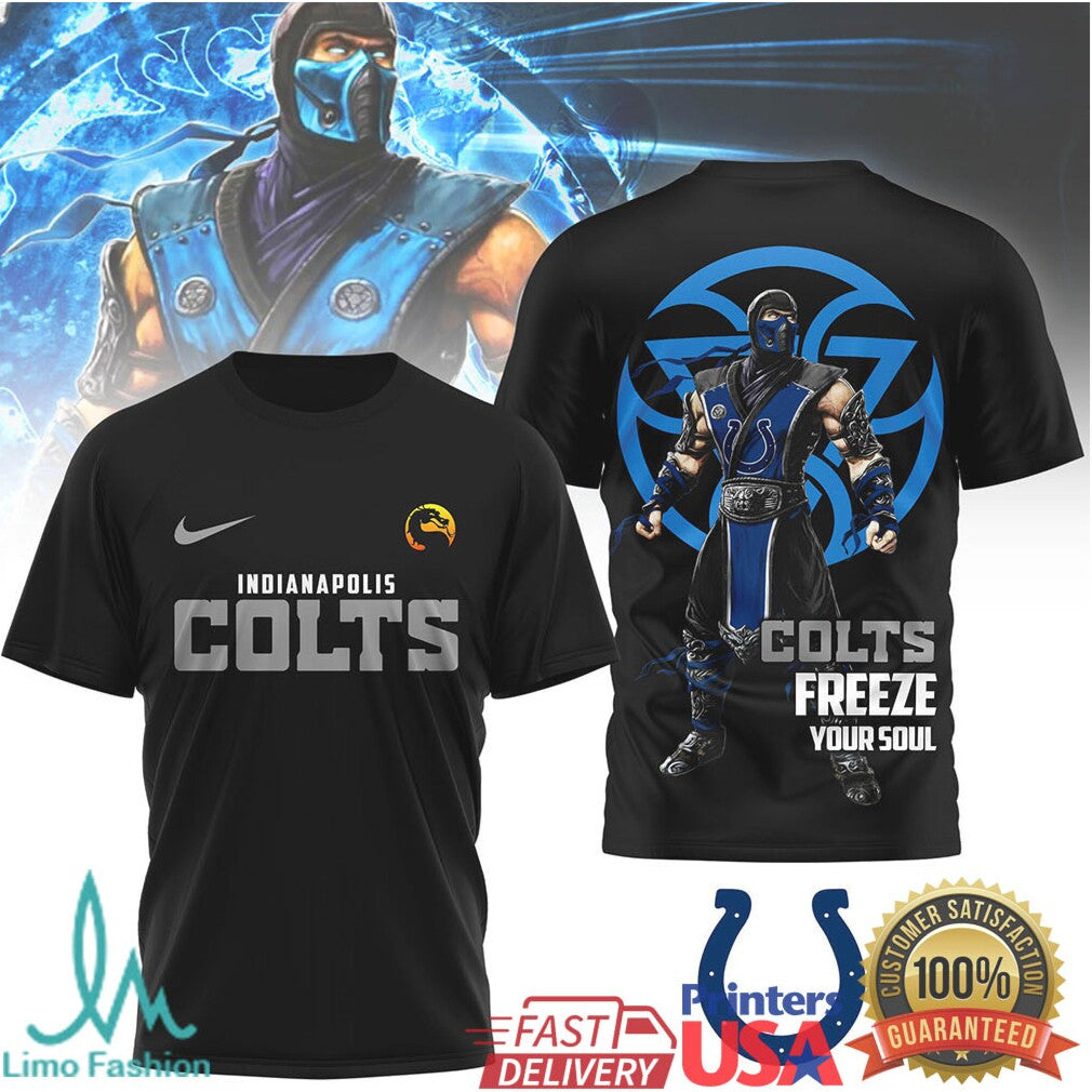 Indianapolis Colts Official NFL Sub Zero 3D Shirt - Limotees LLC