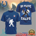 Indianapolis Colts Sasquatch “We Believe” Graphic T Shirt - Limotees LLC