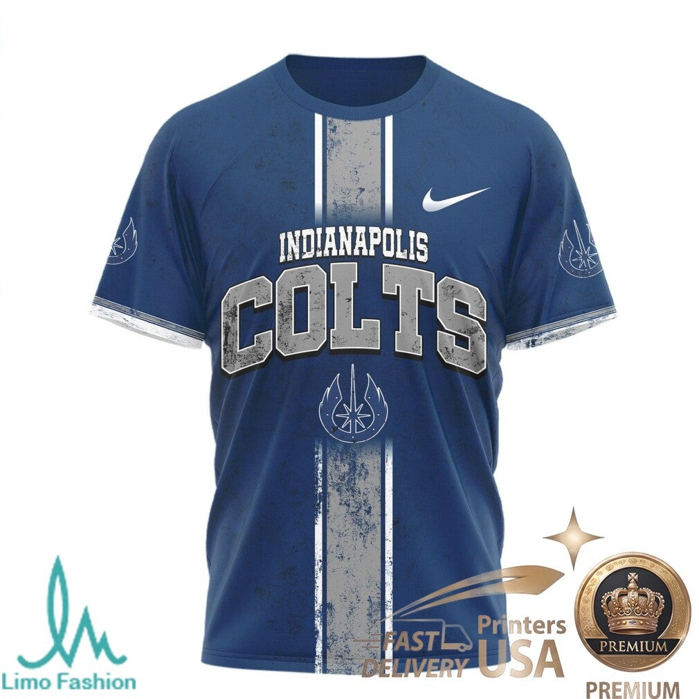 Indianapolis Colts Star Wars The Mandalorian This Is The Way T Shirt - Limotees LLC