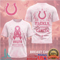 Indianapolis Colts Tackle Breast Cancer Awareness Pink T Shirt - Limotees LLC
